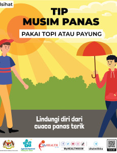 Musim Panas: Pakai Topi/Payung